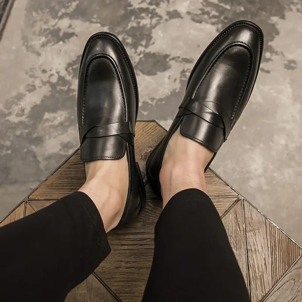 Mocasines de Cuero Elegantes