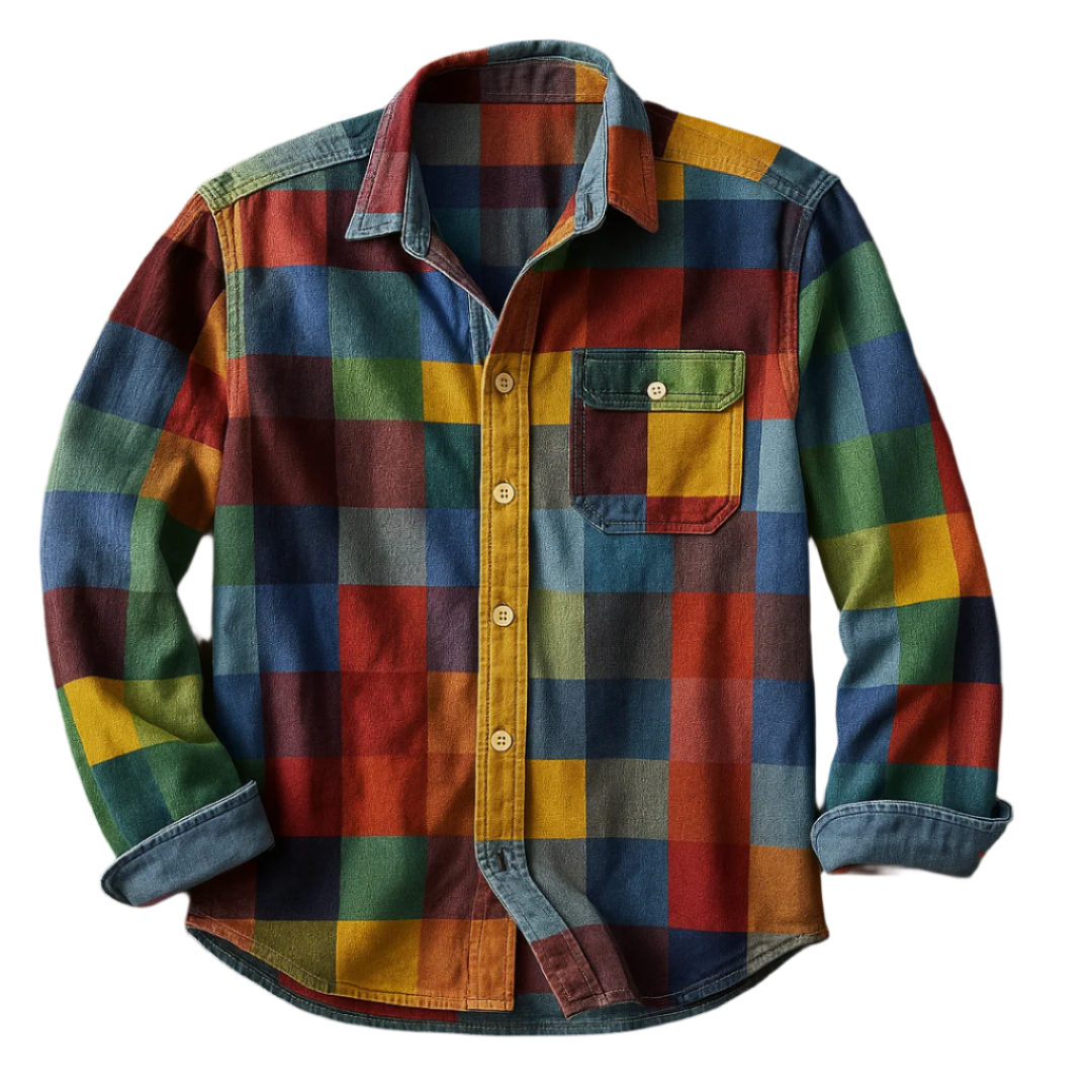 Camisa Cuadro Vivo