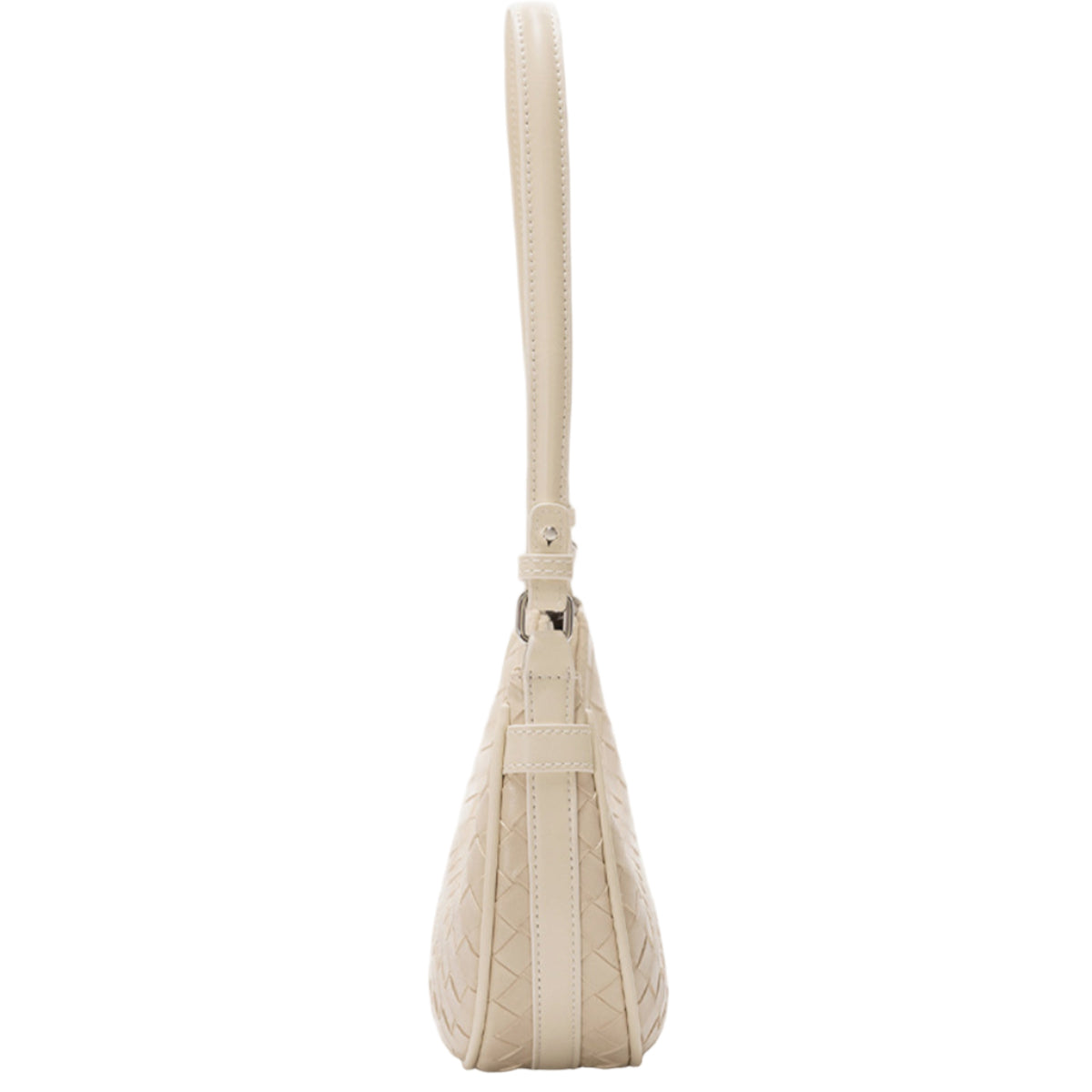 Bolso Hombro Trenzado Beige