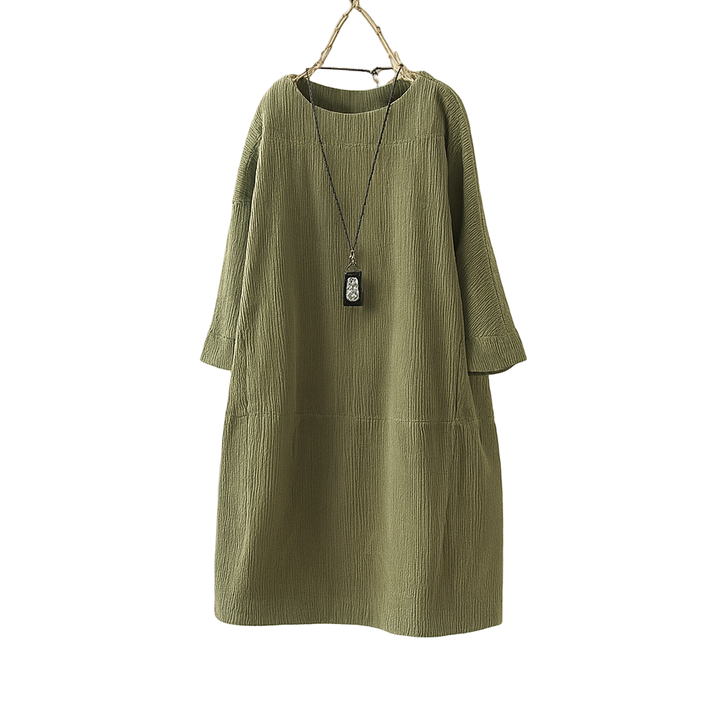 Vestido Casual de Lino