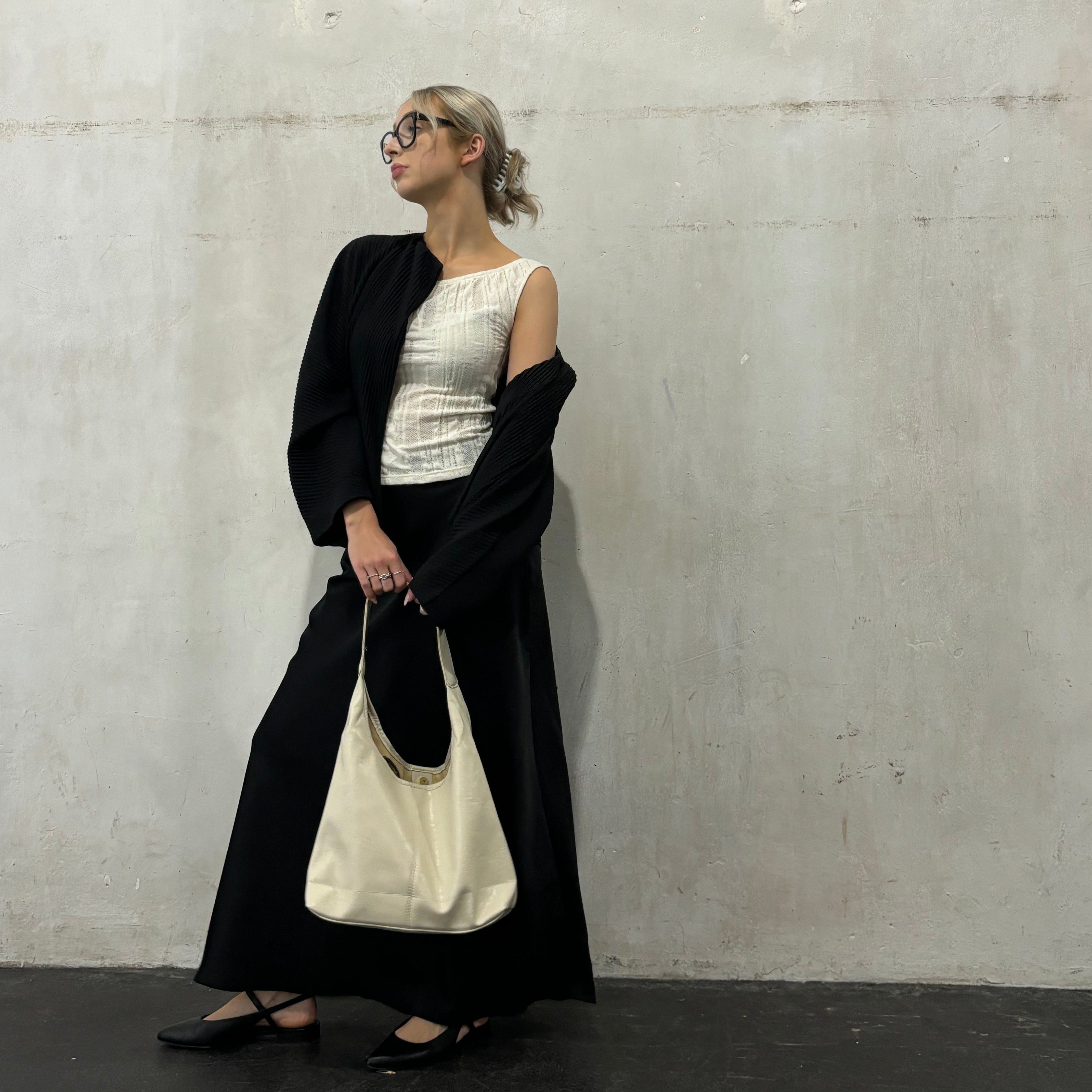 Bolso Hombro Efecto Piel