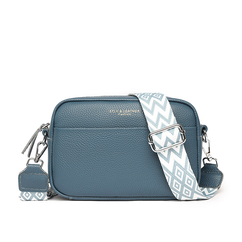 Bolso Bandolera con Correa Estampada