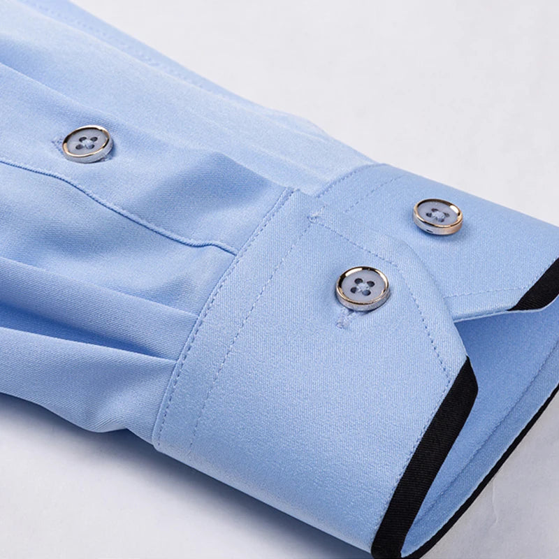 Camisa Formal Bicolor Elegante