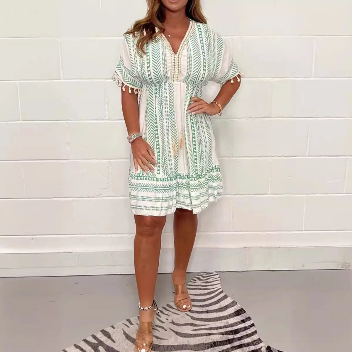 Vestido Étnico Boho Chic