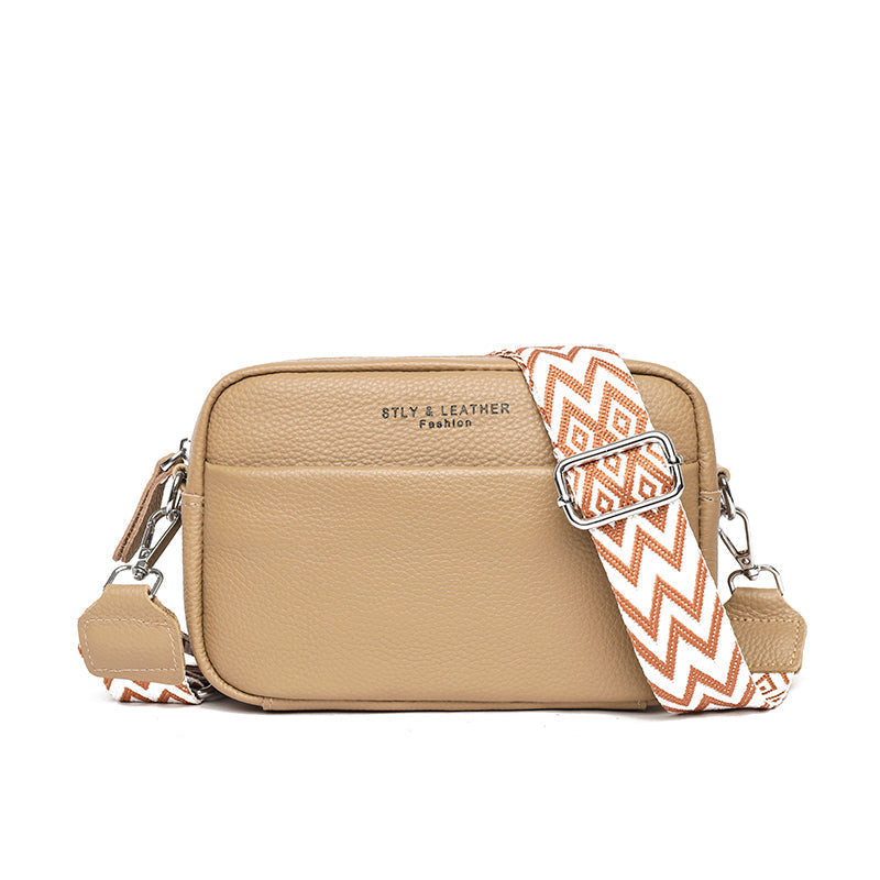 Bolso Bandolera con Correa Estampada