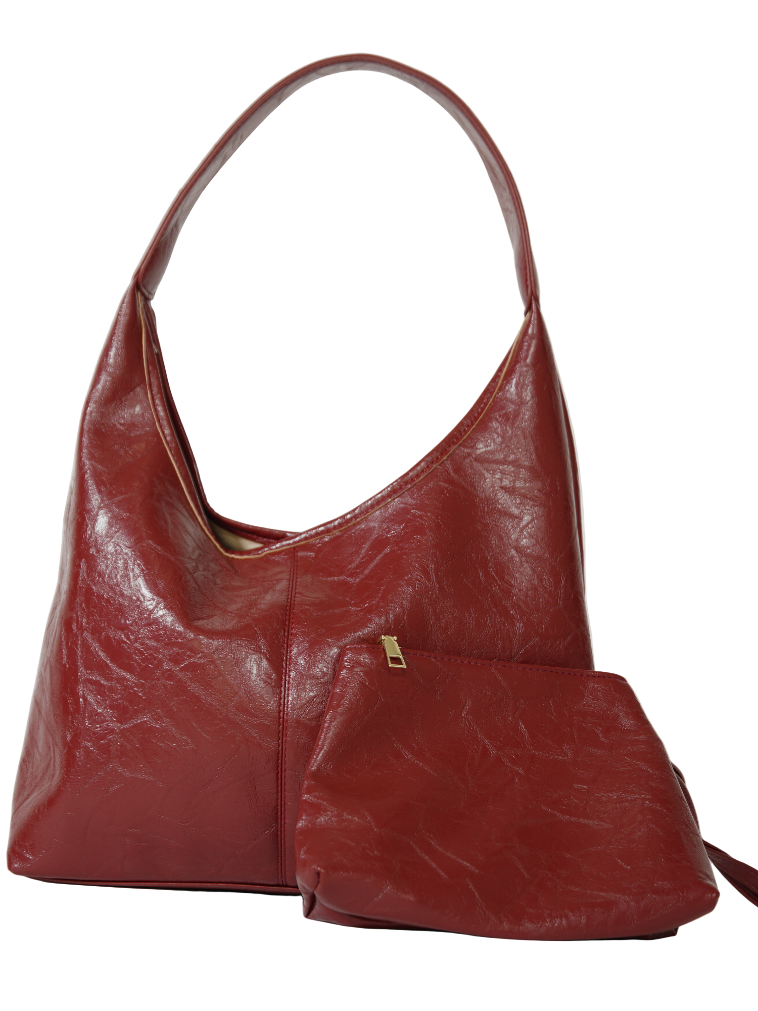 Bolso Hombro Efecto Piel
