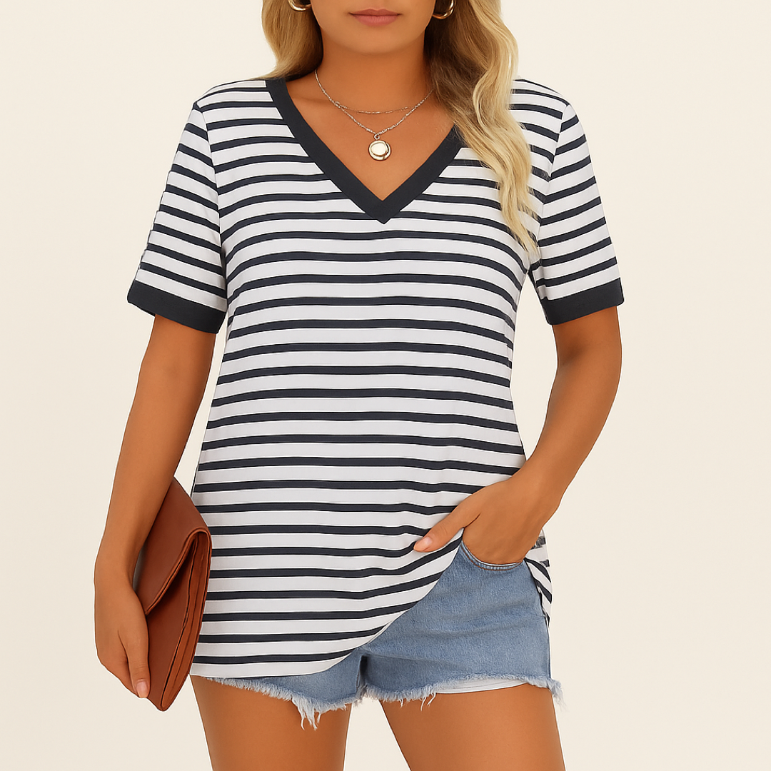 Camiseta Rayas Marinas