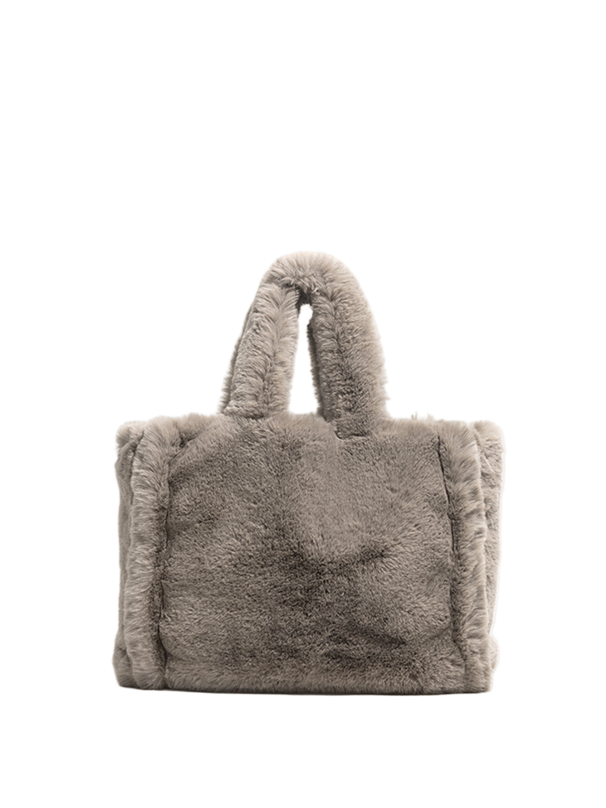 Bolso Tote de Pelo Suave