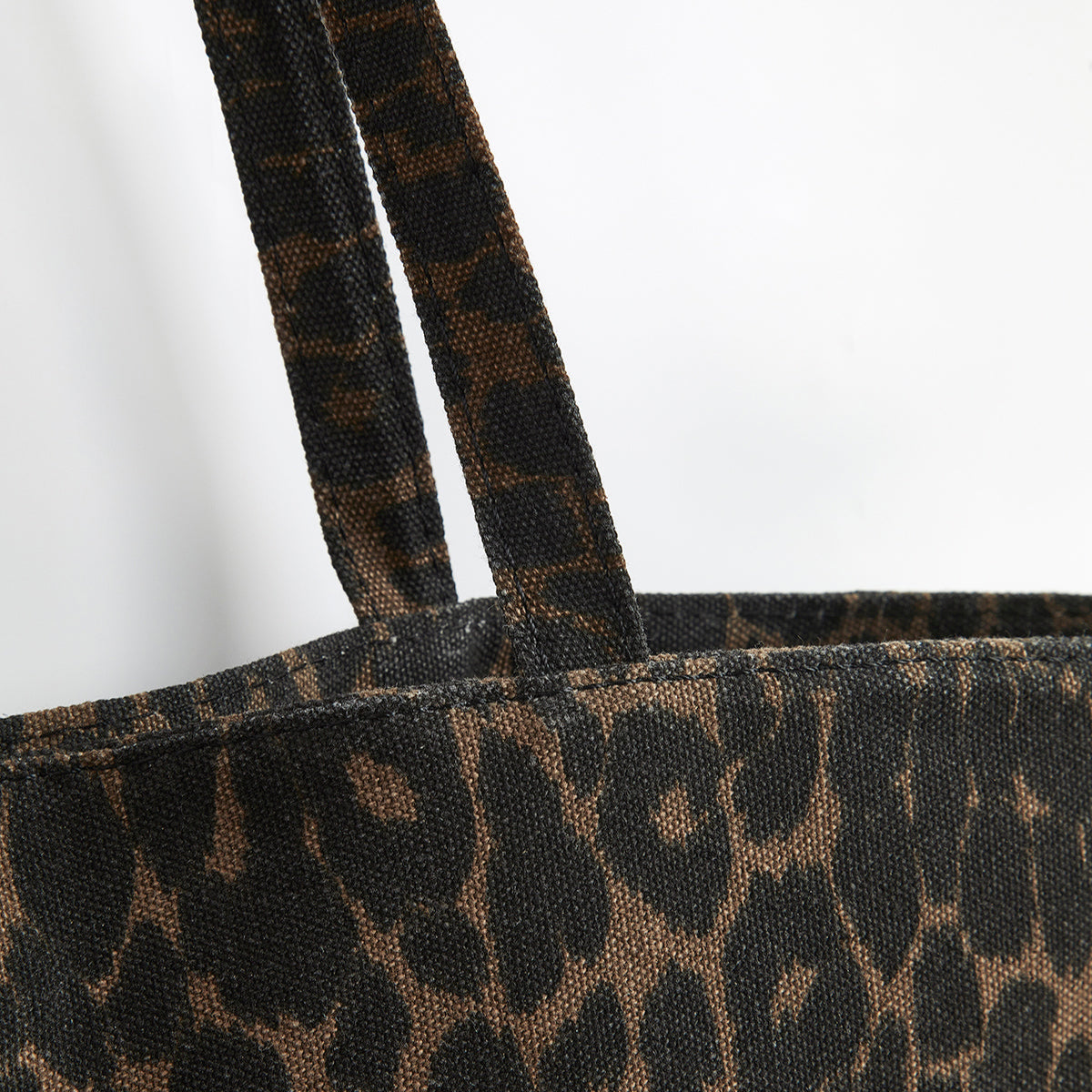 Bolso Tote Estampado Leopardo