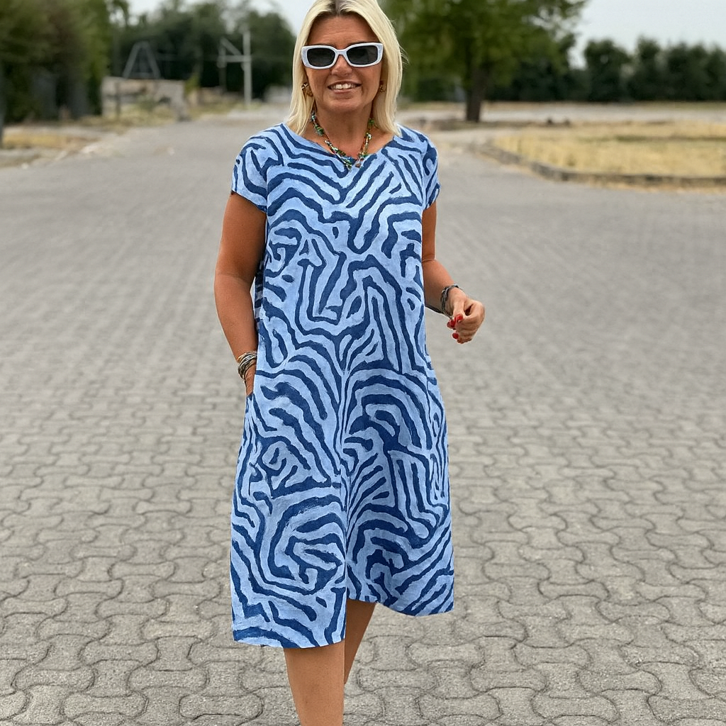Vestido Midi Safari Chic