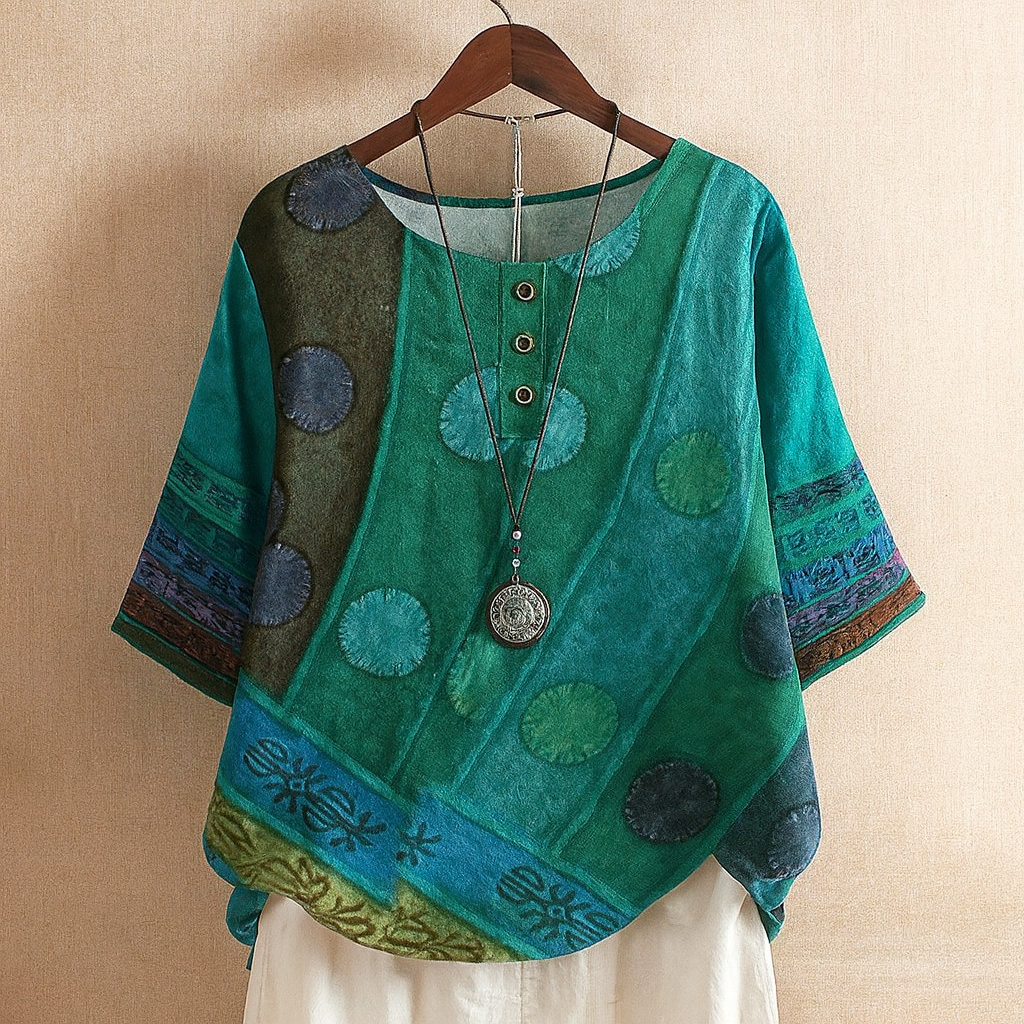 Blusa Bohemia Estampada
