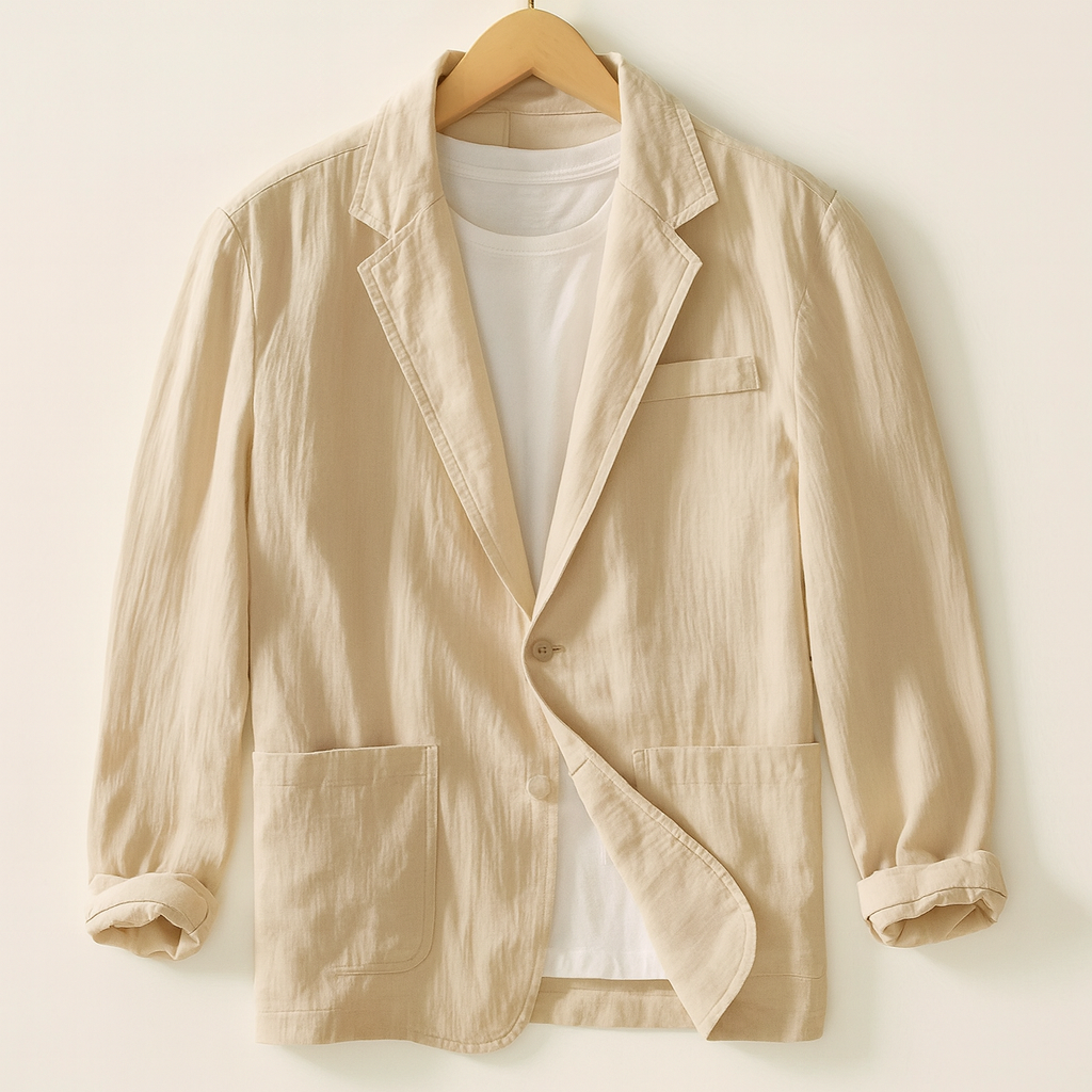 Blazer Casual de Lino