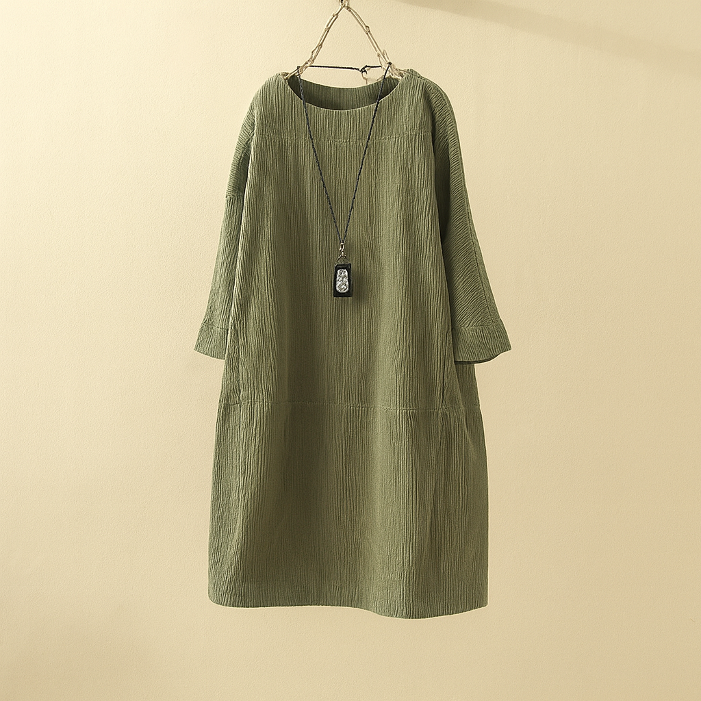Vestido Casual de Lino
