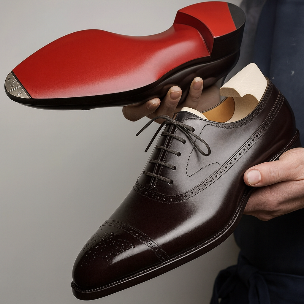 Zapatos Oxford Clásicos de Piel