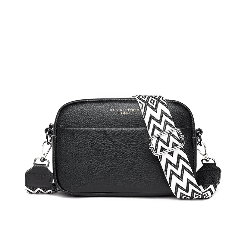 Bolso Bandolera con Correa Estampada