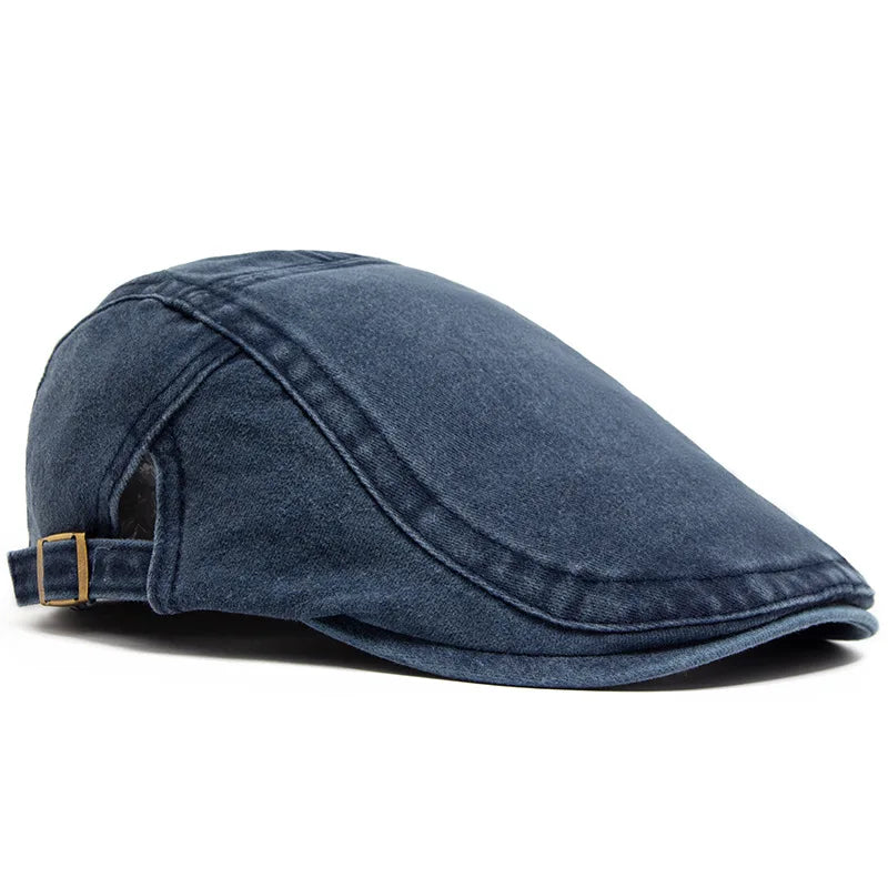 Boina Plana Denim